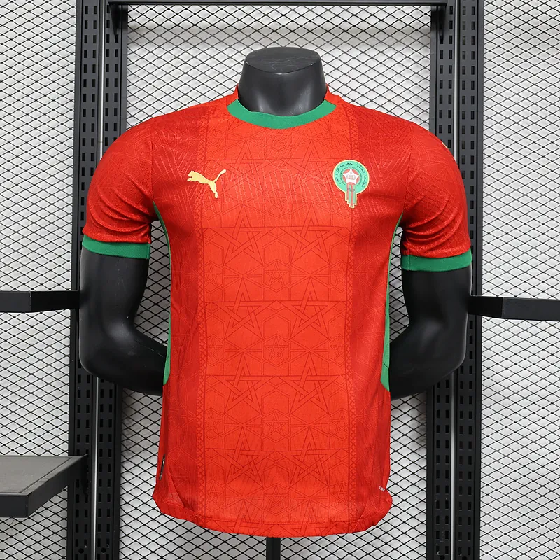 2025 Morocco Home Kit Player Version Shirt Soccer AAAAJersey Yupoo 11