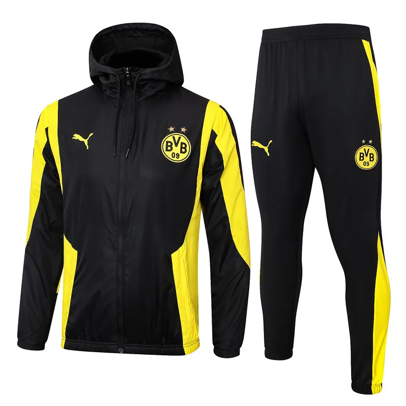 24-25 Dortmund Hoodies Windbreaker Jackets Football Shirts 4