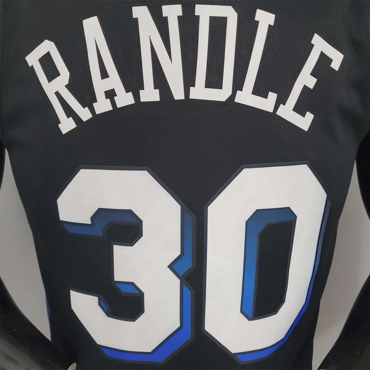 2021 RANDLE#30 Knicks City Edition Black 2
