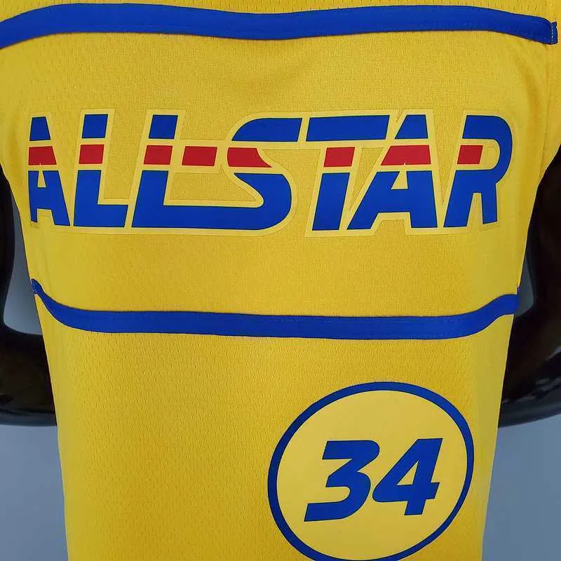 2021 ANTETOKOUNMPO#34 All-Star Yellow 3