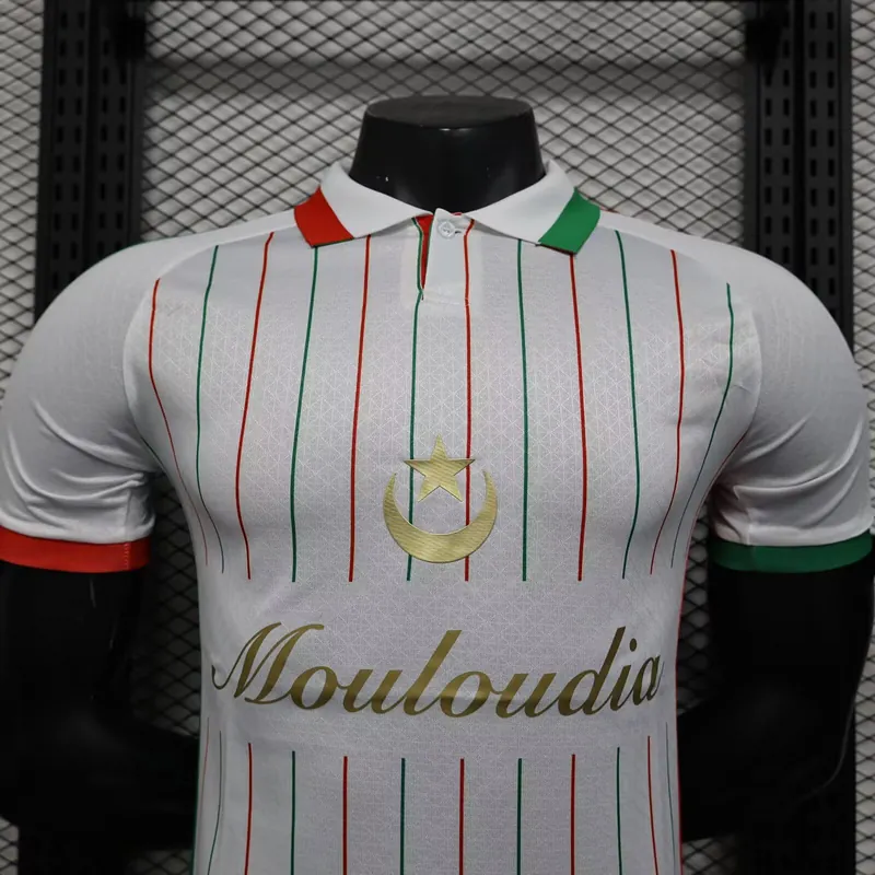25-26 Palestine x Mouloudia 1921 Special Edition Kit Player Version Shirt Soccer AAAAJersey Yup 3