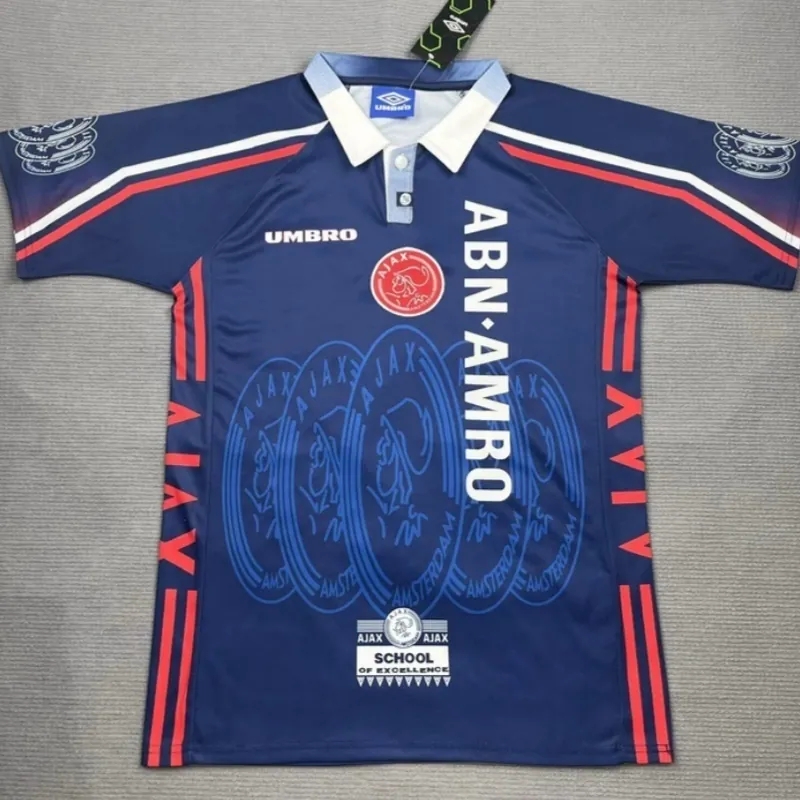 97-98 Ajax Away Retro Kit Vintage Shirt Soccer AAAAJersey Yupoo 2