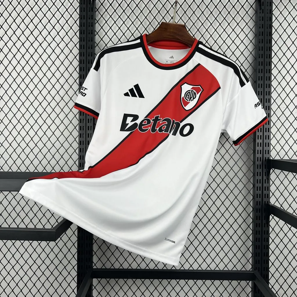 26-27 River Plate Mens Home Kit Football T-Shirt AAAAJersey Wholesale Yupoo 6 5