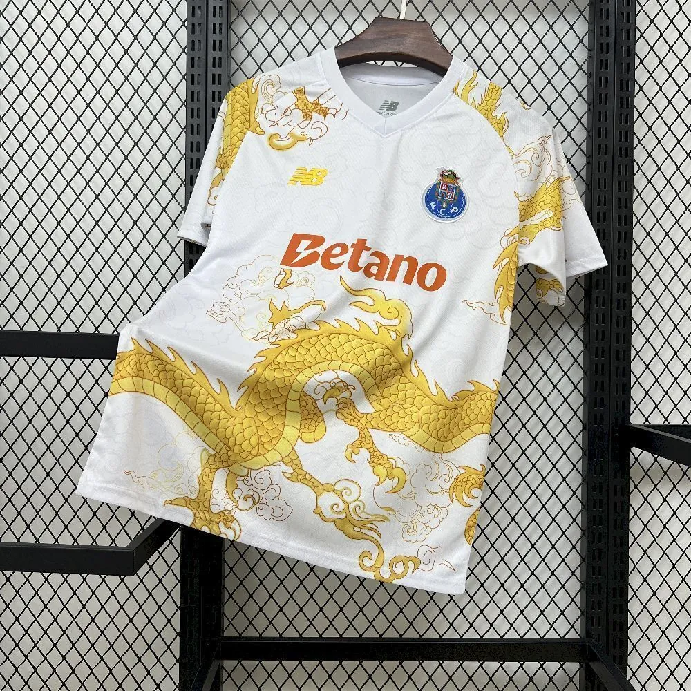 25-26 Porto Special Dragon Kit Football T-Shirt AAAAJersey Wholesale Yupoo-1 5