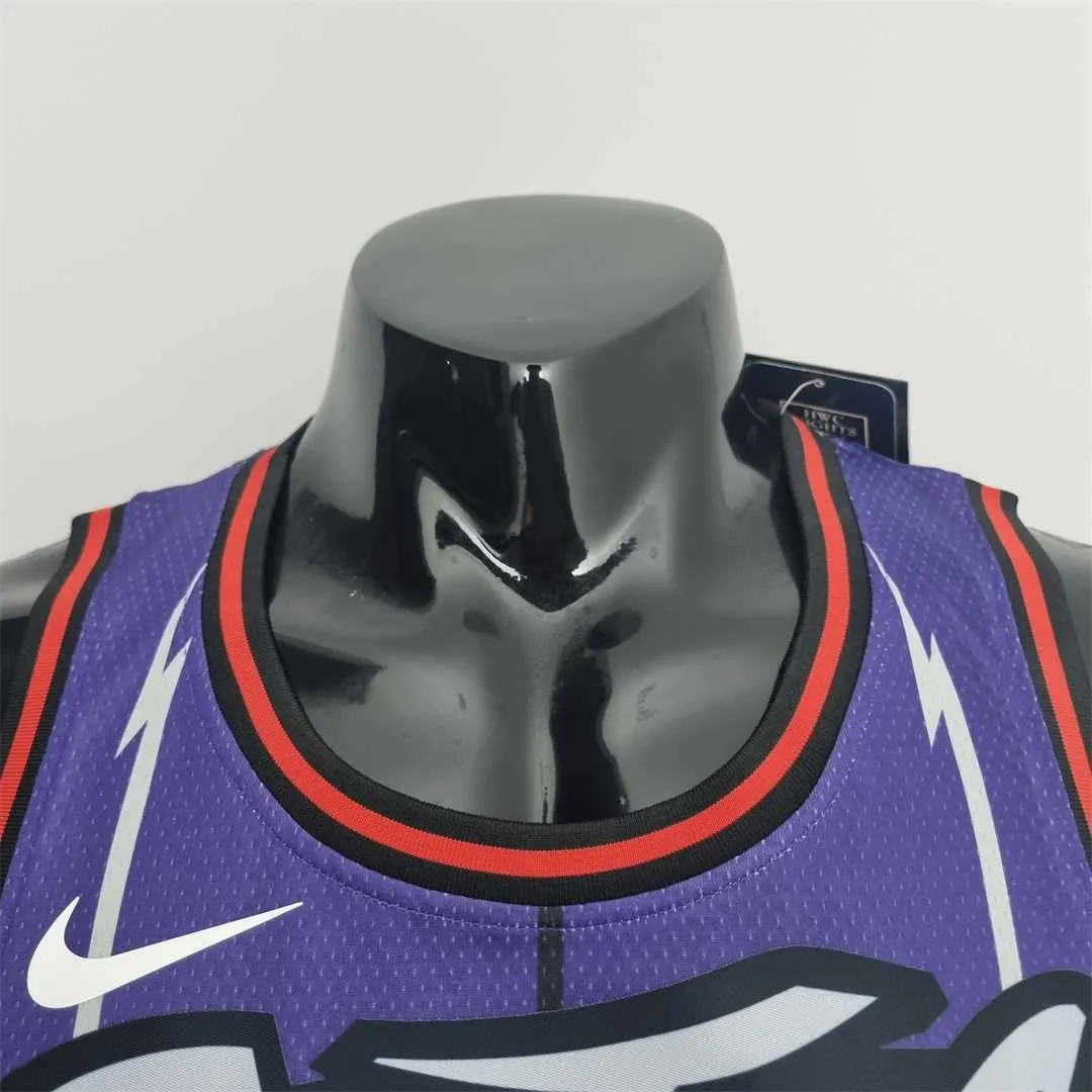 Toronto Raptors CARTER#15 Purple NBA Jersey 5