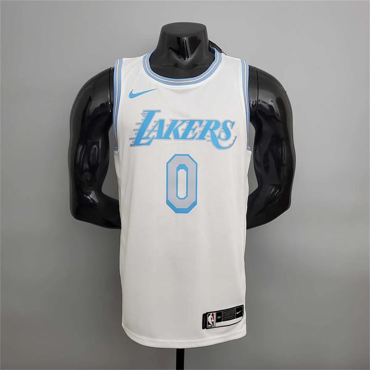 2021 Westbrook#0 Lakers Retro White 8