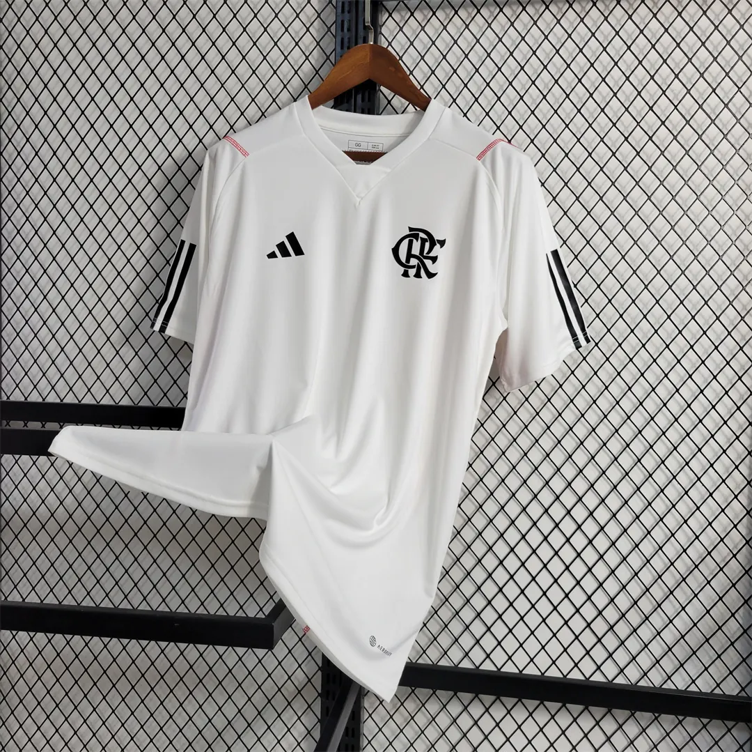 23-24 Flamengo training suit white 1