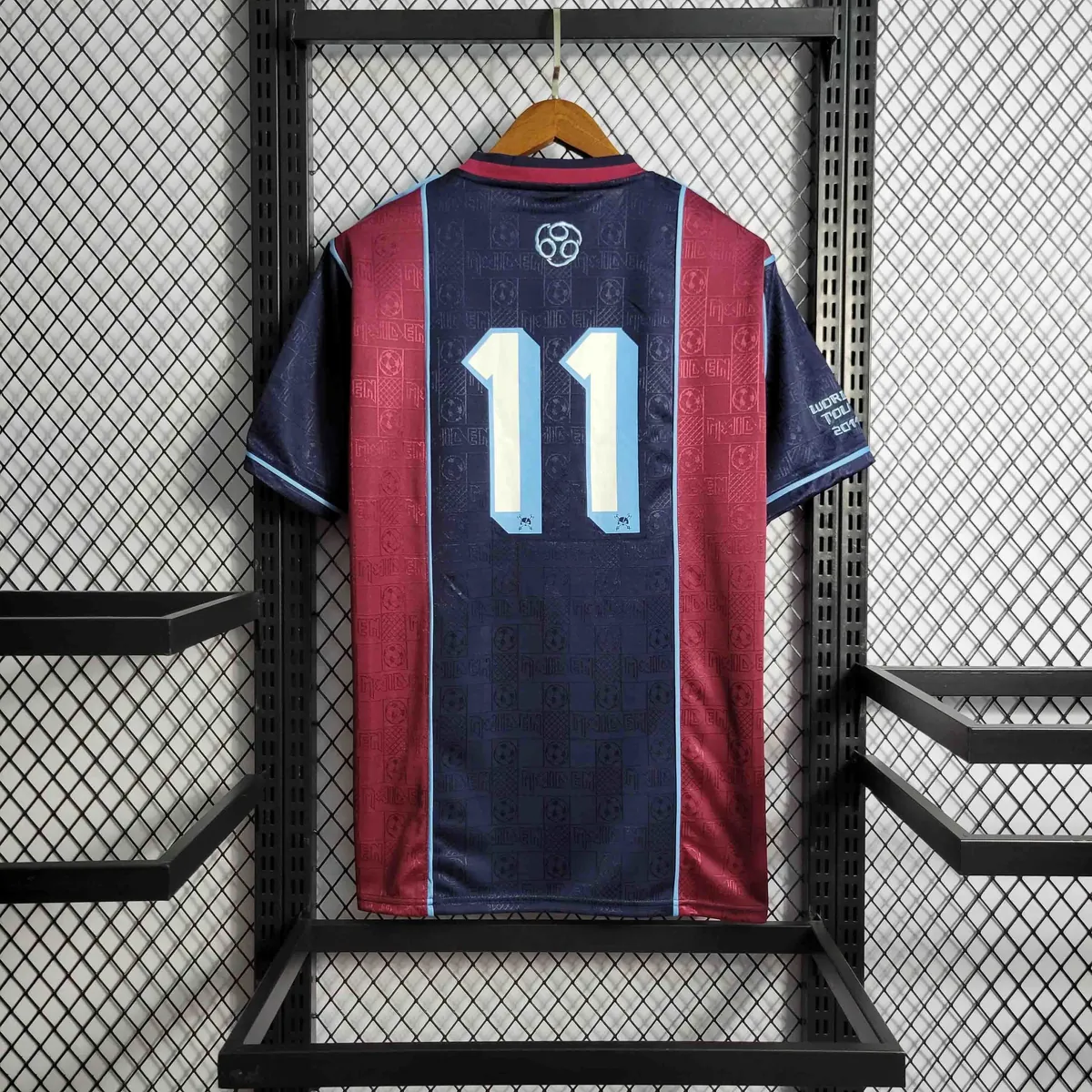 11-12 West Ham Iron Maiden Home Retro Kit Vintage Shirt Sport AAAAJersey Yupoo 5