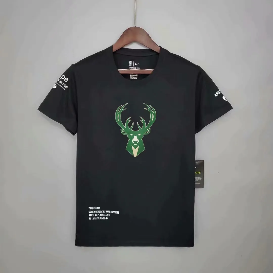 NBA Milwaukee Bucks black 2