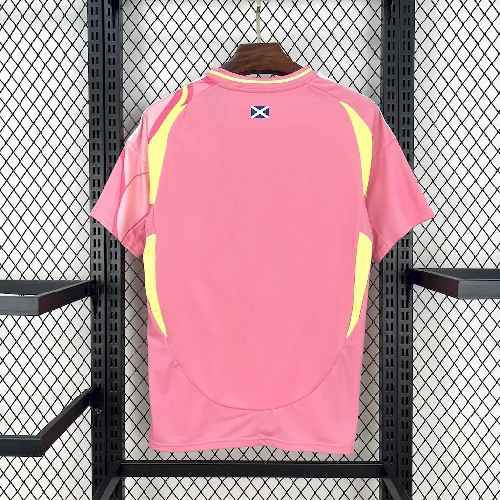 2025 Scotland Away Pink Kit UEFA Euro Football ete Sport T-Shirt AAAAJerseys Supplier Yupoo 5