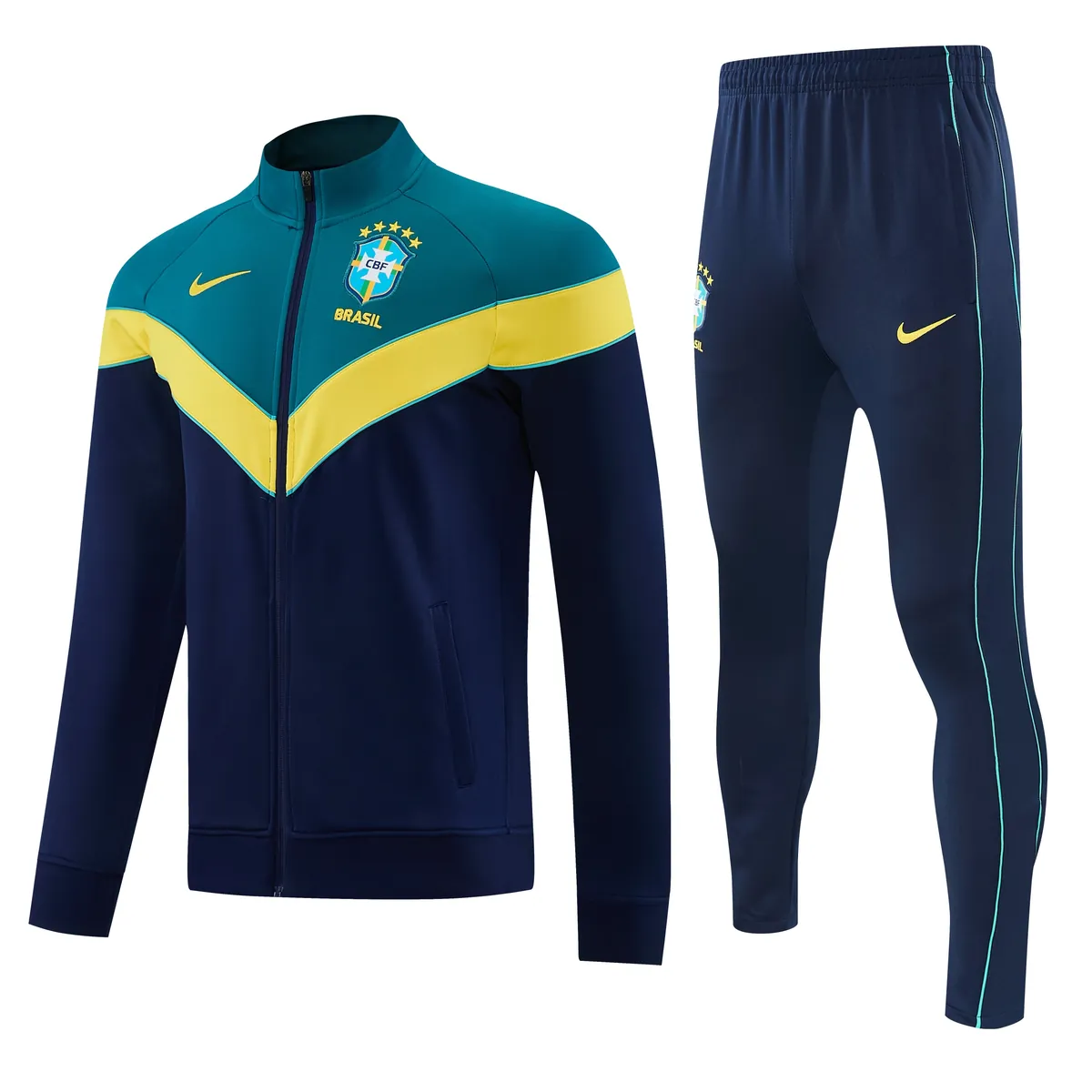 2026 Brazil Mens Kit Full Zipper Jacket Football Tracksuit Yupoo 4 3