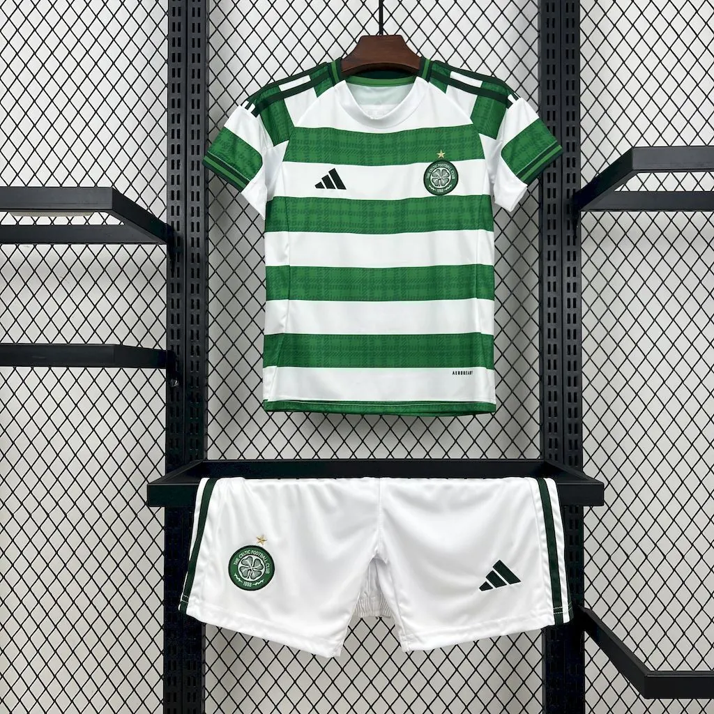 25-26 Celtic Home Kid Kits Youth Apparels AAAAJersey Wholesale Yupoo 9