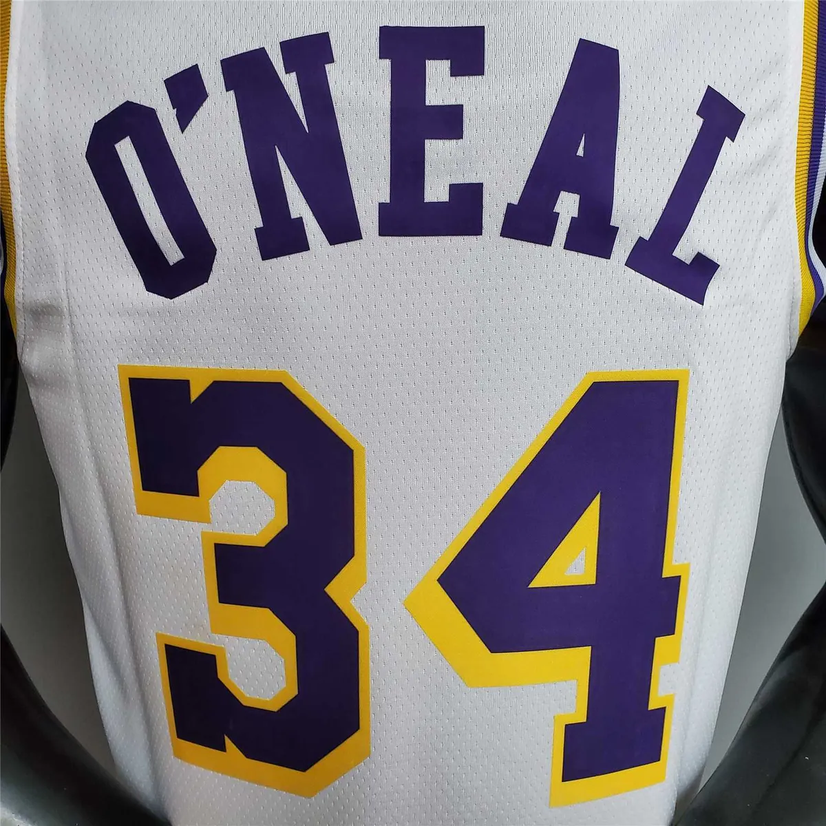 O'Neal #34 Lakers Round neck white 1