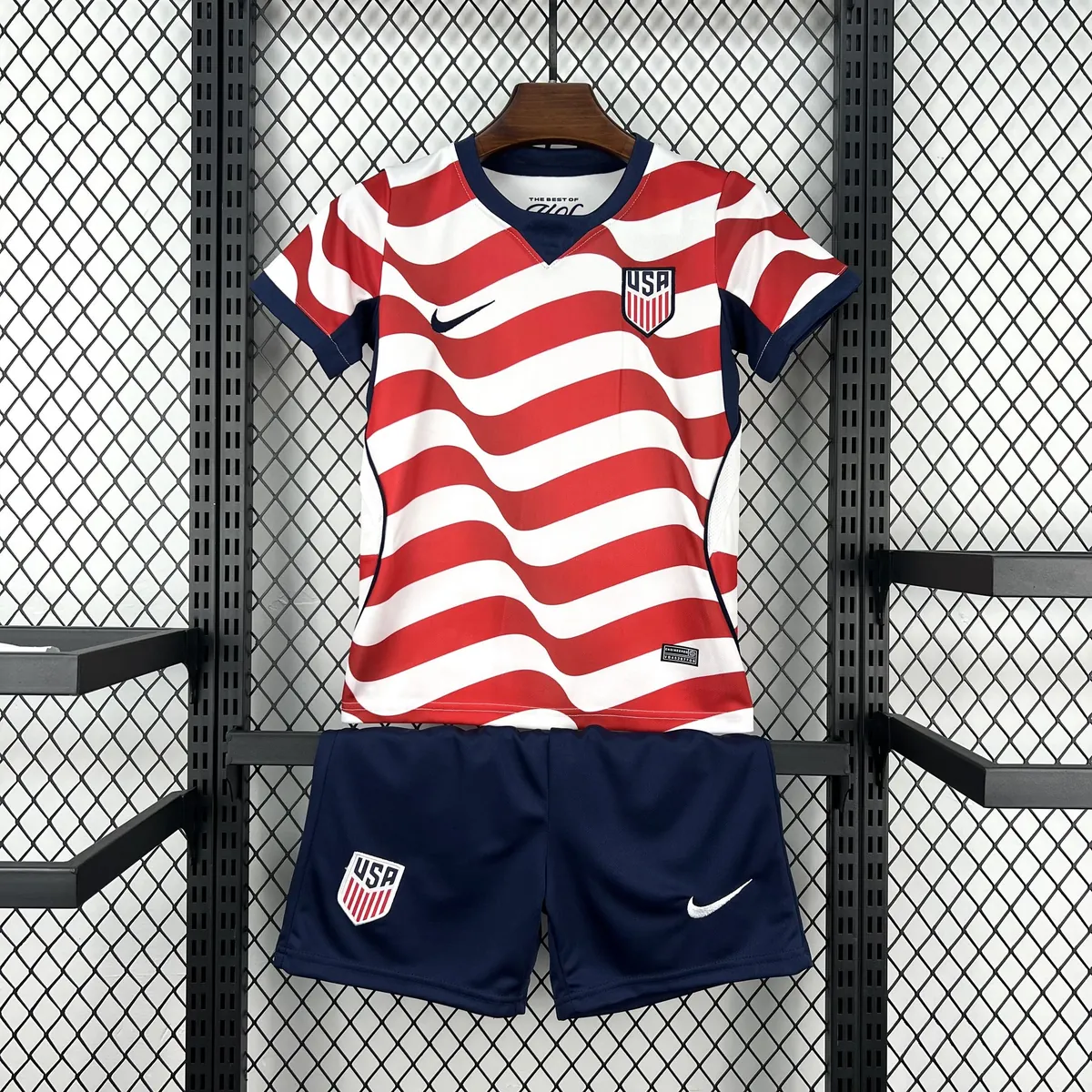 World Cup 2026 USA Home Kid Kits Soccer Youth Apparels AAAAJersey Wholesale Yupoo 7 5