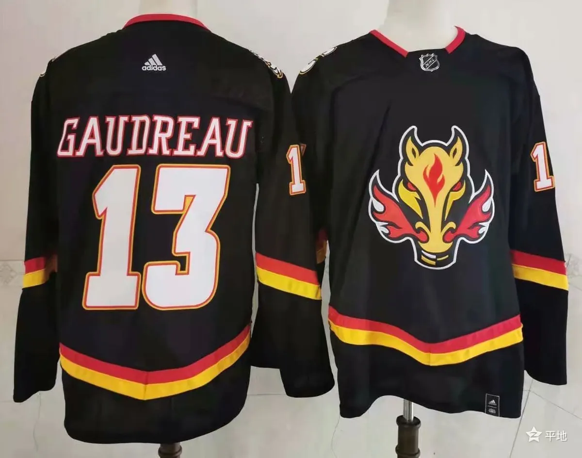 Calgary Flames ice hockey jersey M-3XL 卡加利火焰队冰球服 1