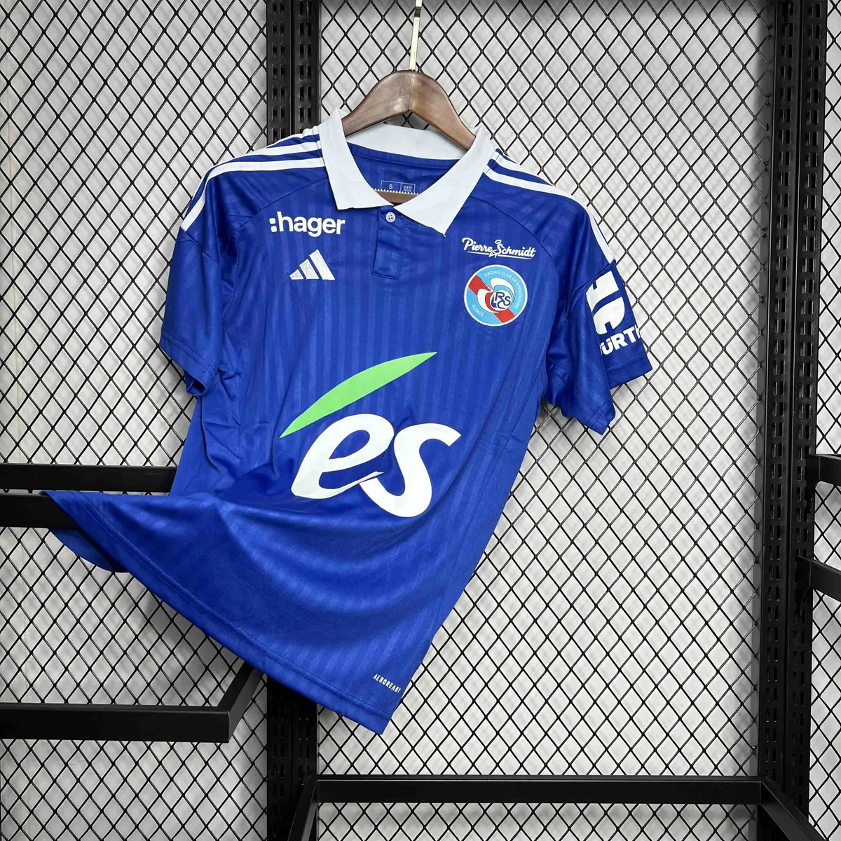 24-25 RC Strasbourg Home Kit Football Uniform AAAAJerseys Dropshipping Yupoo 2