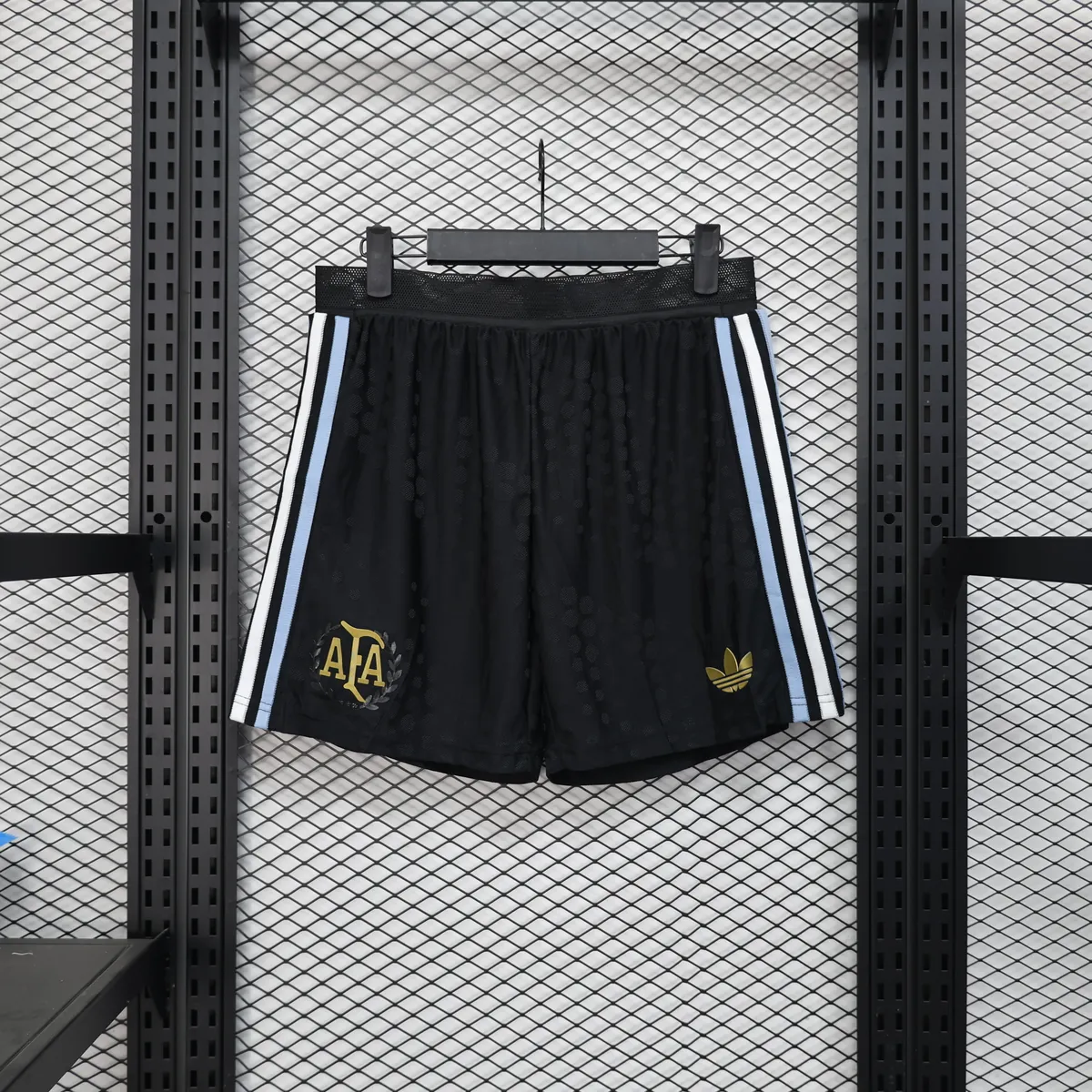 2025 Argentina 50th Black Player Version Shorts AAAAJersey Supplier Yupoo 6