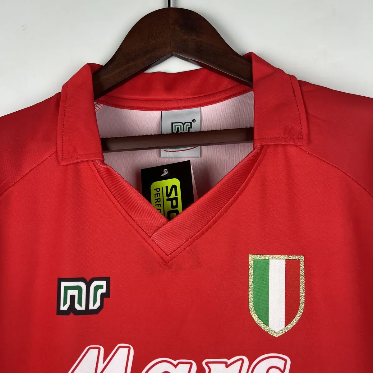 90-91 Napoli away S-XXL football t-shirt 8