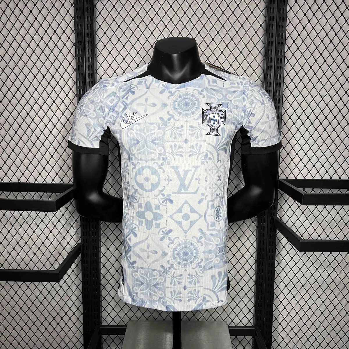2024 Portugal Co-Branded LV Special Edition Player Version Shirt AAAAJersey Supplier Yupoo 6