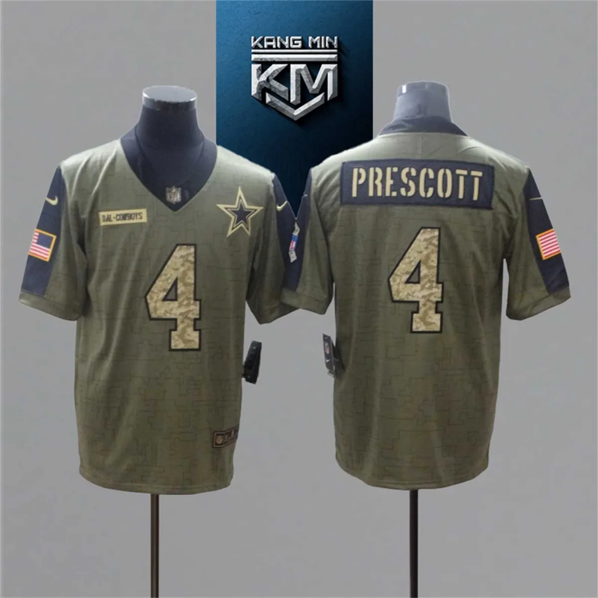 2021 New Tribute Camo Edition NFL Jersey 3