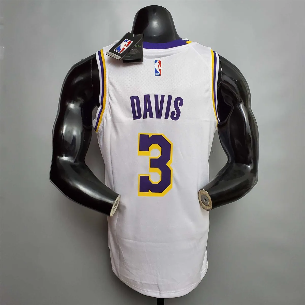 DAVIS #3 Lakers Round neck white 3