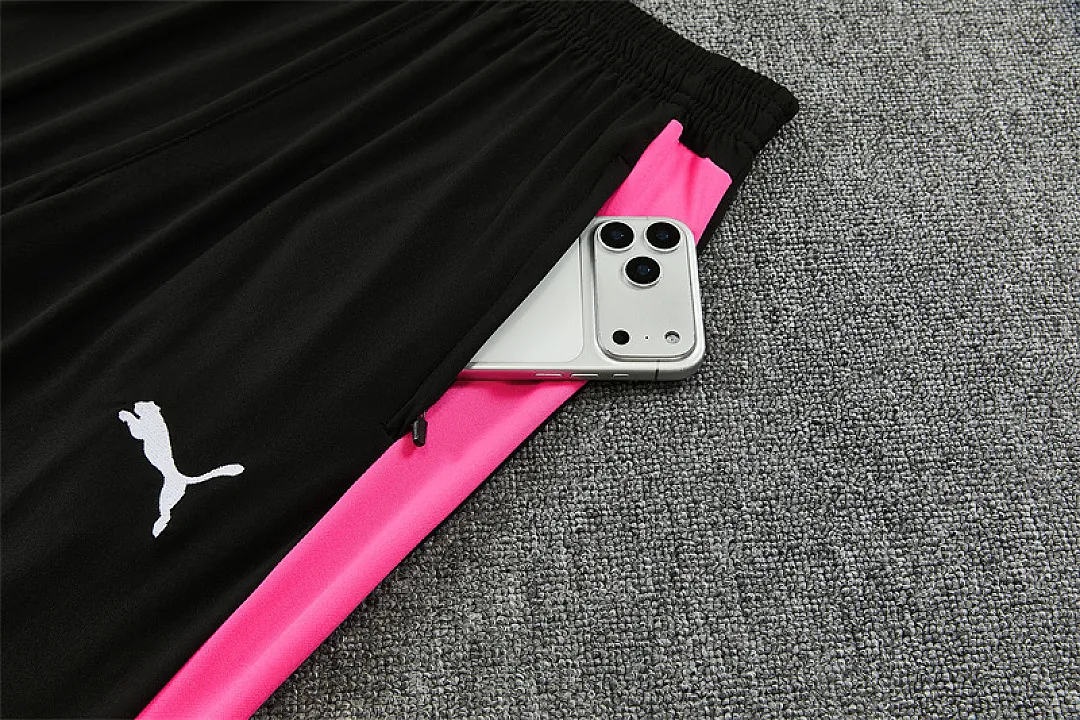 2026 Portugal Mens Kit Football Pink Training Long Sleeve Suit Yupoo 11 3