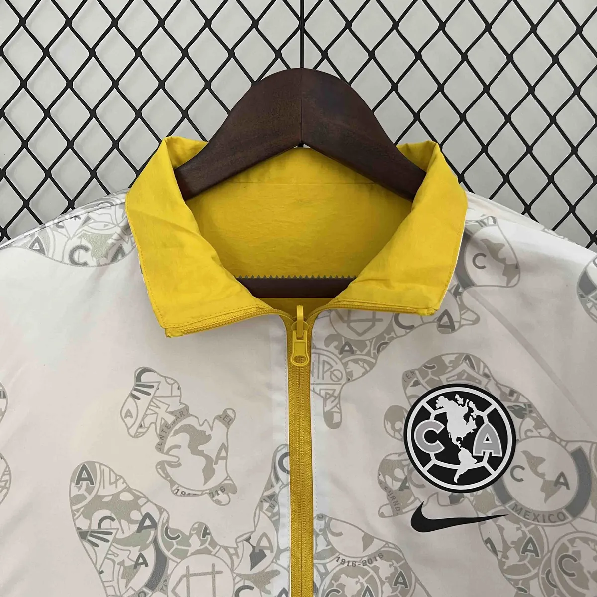 2024 Club America Trench Coat Reversible Windbreaker Double-Sides Jacket Soccer AAAAJersey Yupo 6