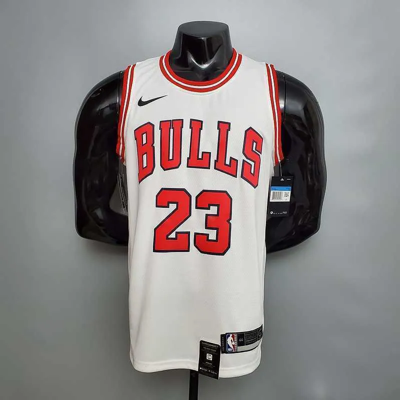Jordan #23 Chicago Bulls white 8