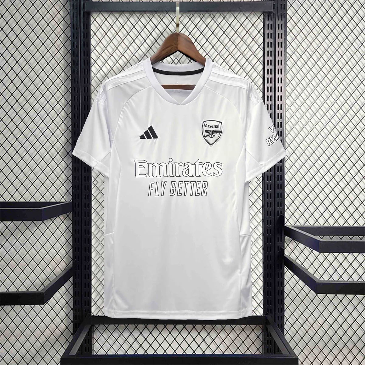 23-24 Arsenal Whiteout Kit Cheap Jersey Yupoo 8