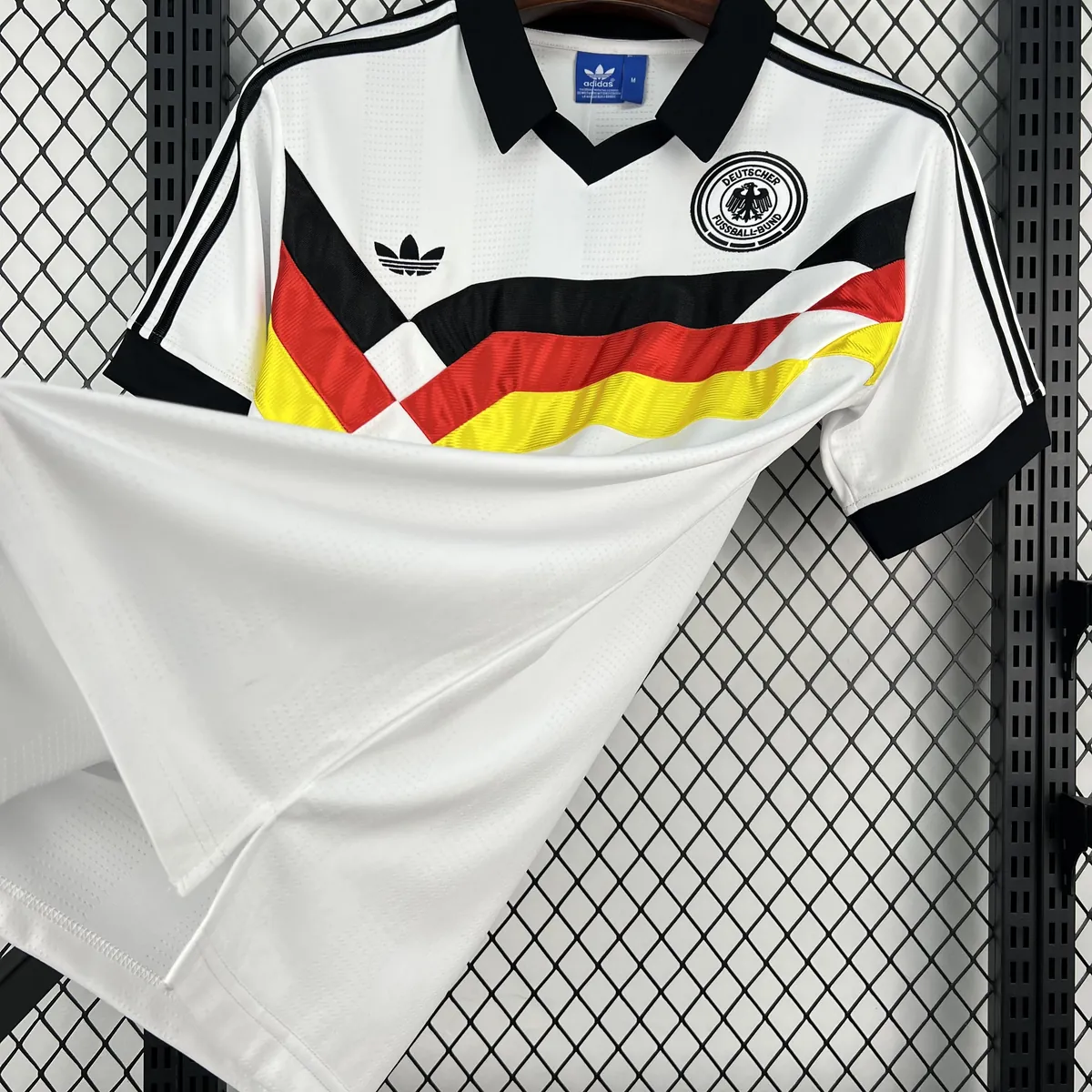 88-90 Germany Mens Home Football Retro Kit Vintage T-Shirt AAAAJersey Wholesale Yupoo 9 2