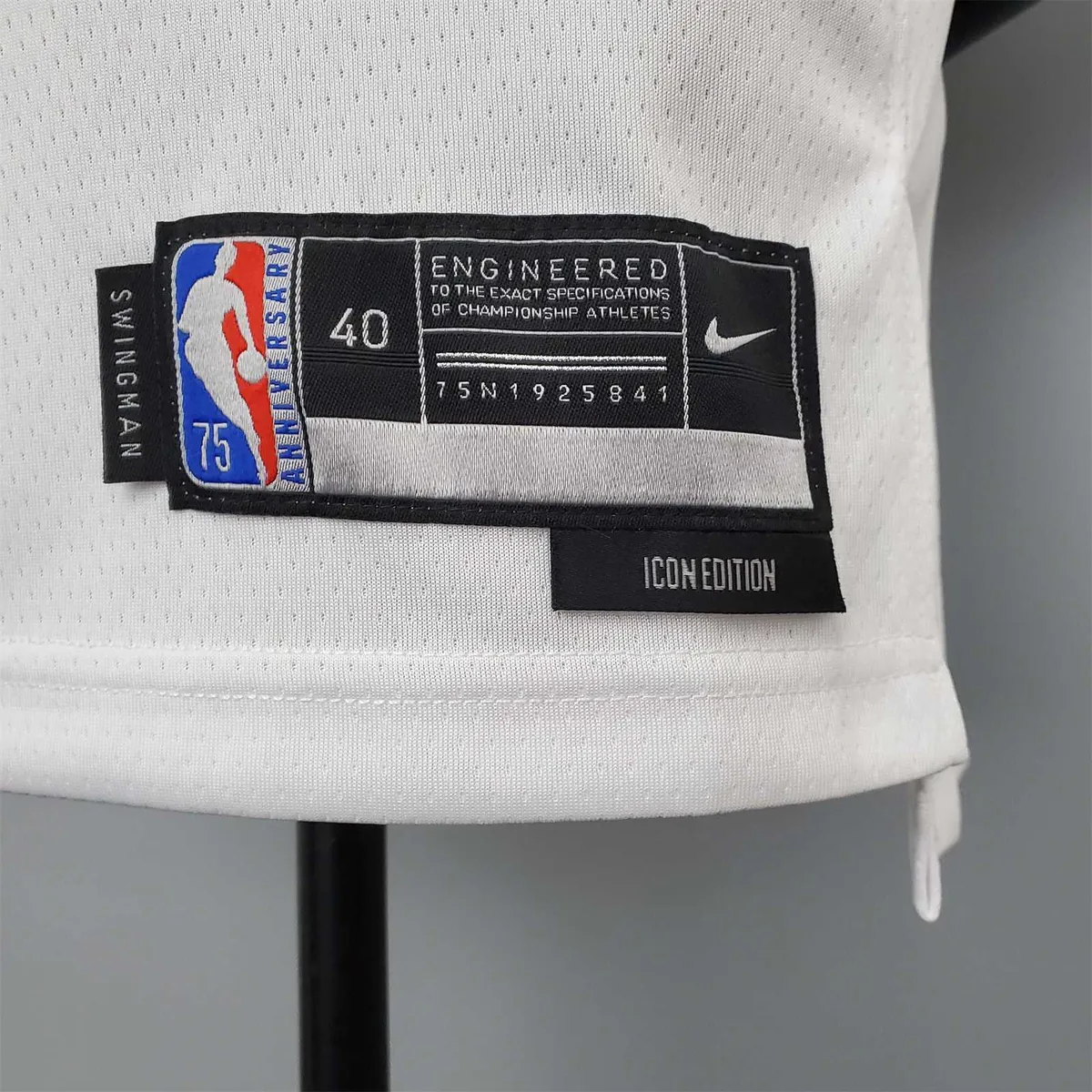 75th Anniversary master chief#117 Lakers White X-BOX Joint White 6