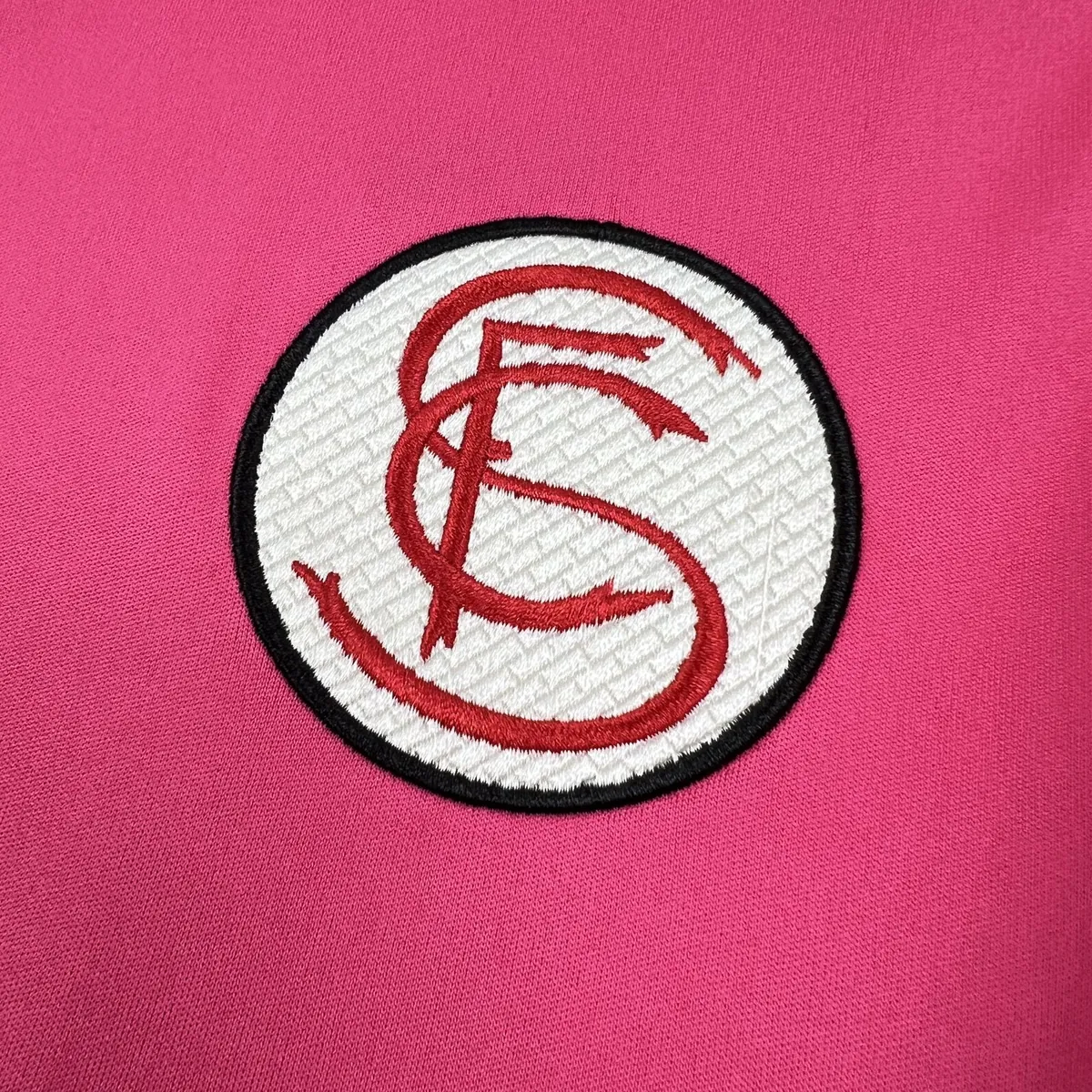 26-27 Sevilla FC Mens Special Edition Football Pink T-Shirt AAAAJersey Supply Yupoo 8 1