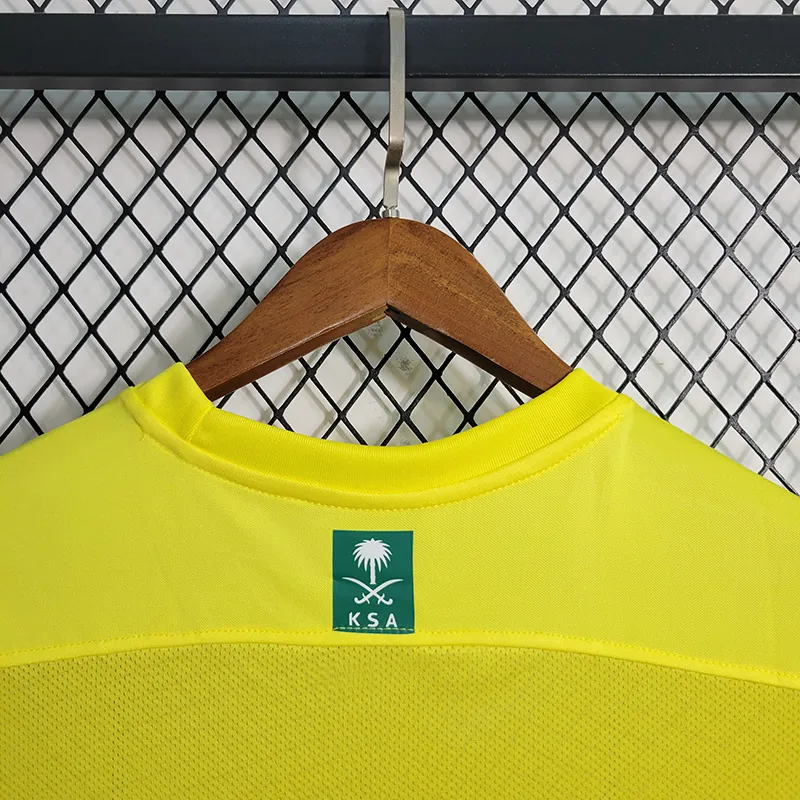 23-24 Al-Nassr Victory home Soccer Jersey 4