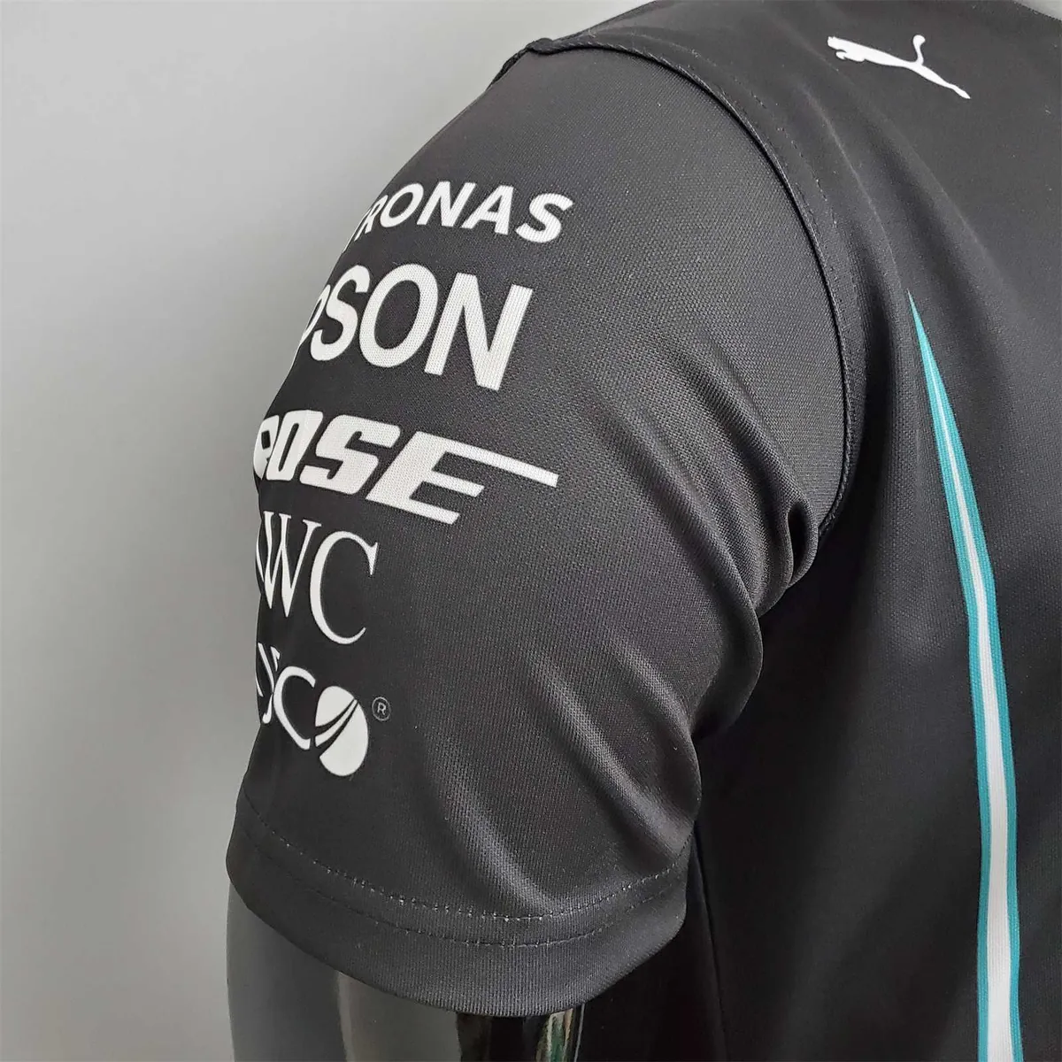 F1 Formula One racing suit; 2021 Mercedes Black 2