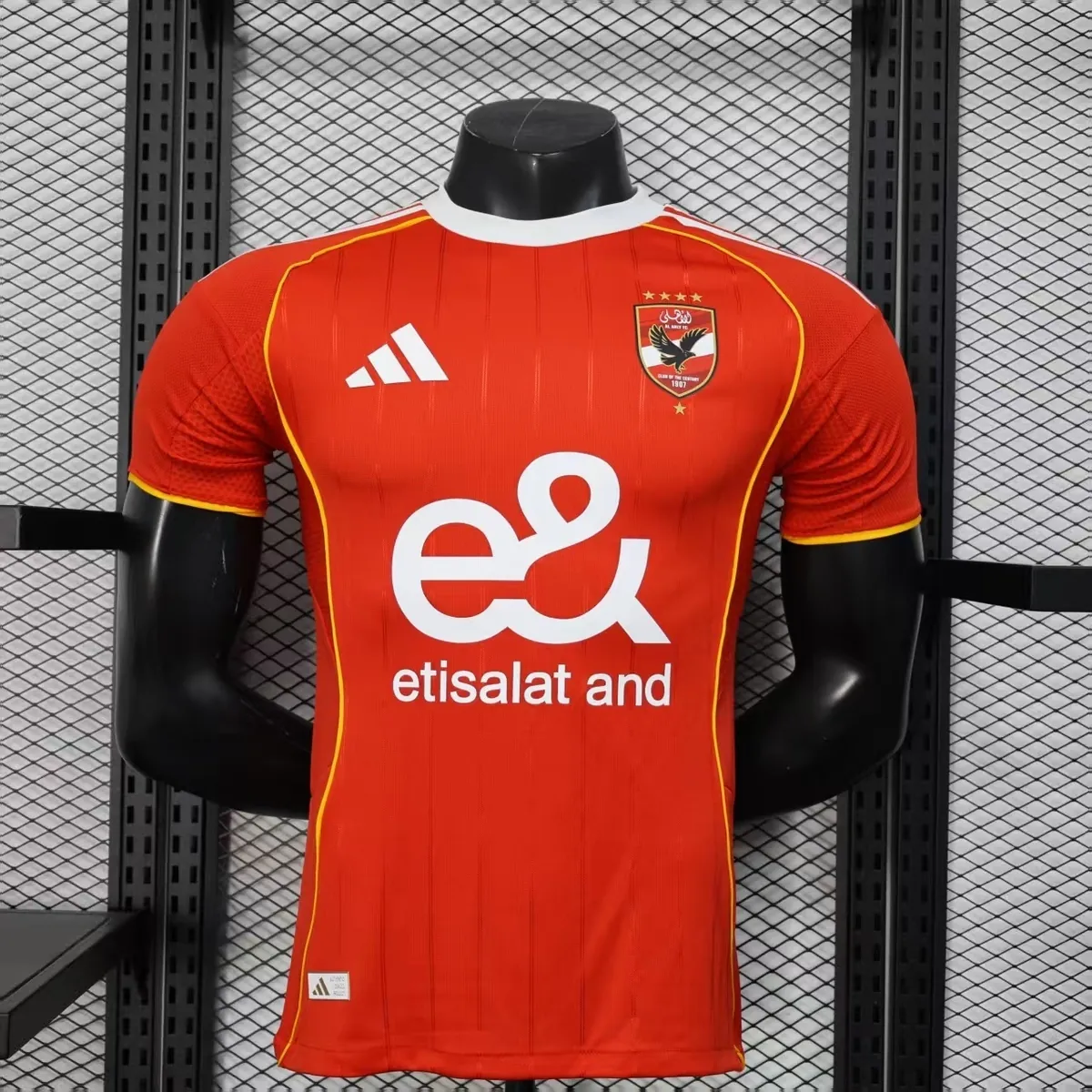 25-26 El Ahly Home Shirt Player Version Kit Football Uniforms AAAAJersey Supplier Yupoo 4
