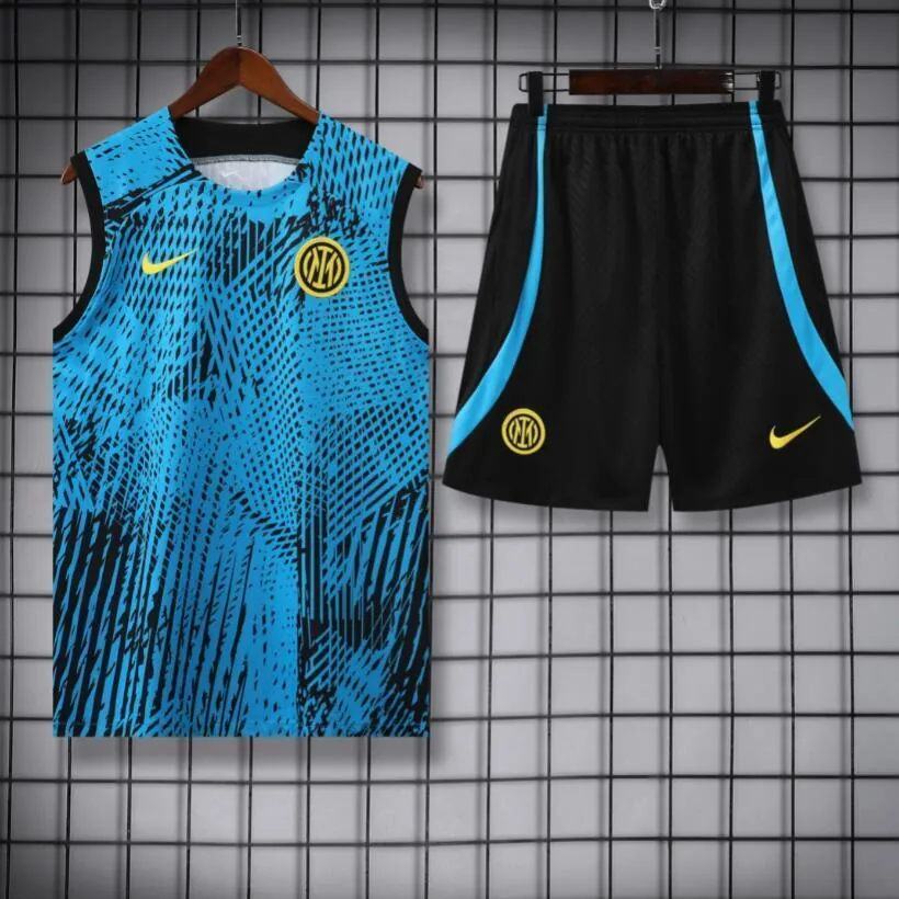 23-24 Inter Milan Training Vest Kit S-XXL Soccer Jerseys 3