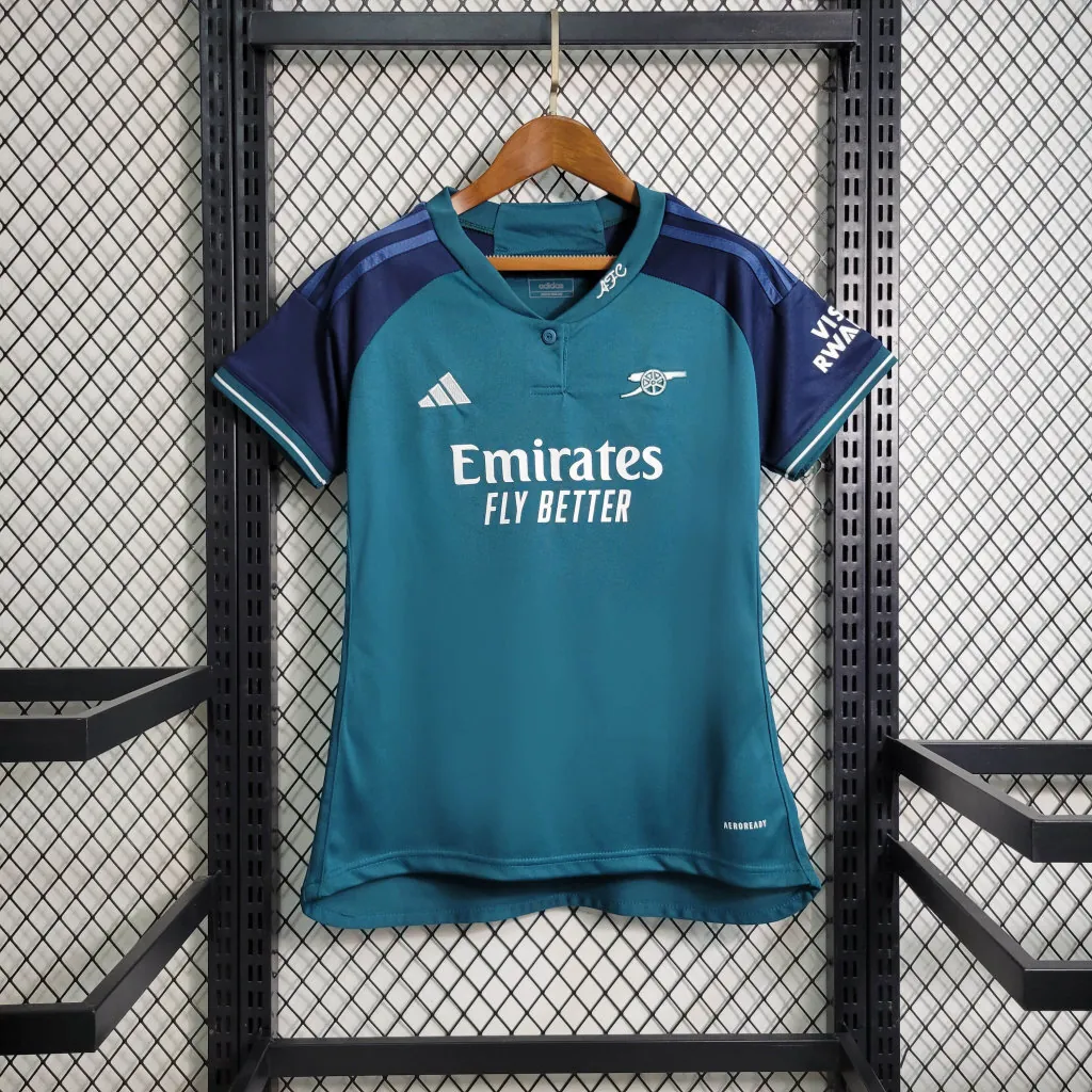 23-24 Woman Arsenal Third Away S-XXL Cheap Soccer Jerseys 5