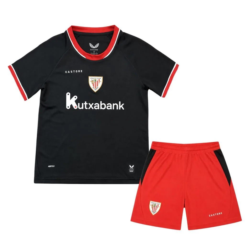 26-27 Bilbao Away Kid Kits Youth Football Apparels AAAAJersey Supply Yupoo 4 3