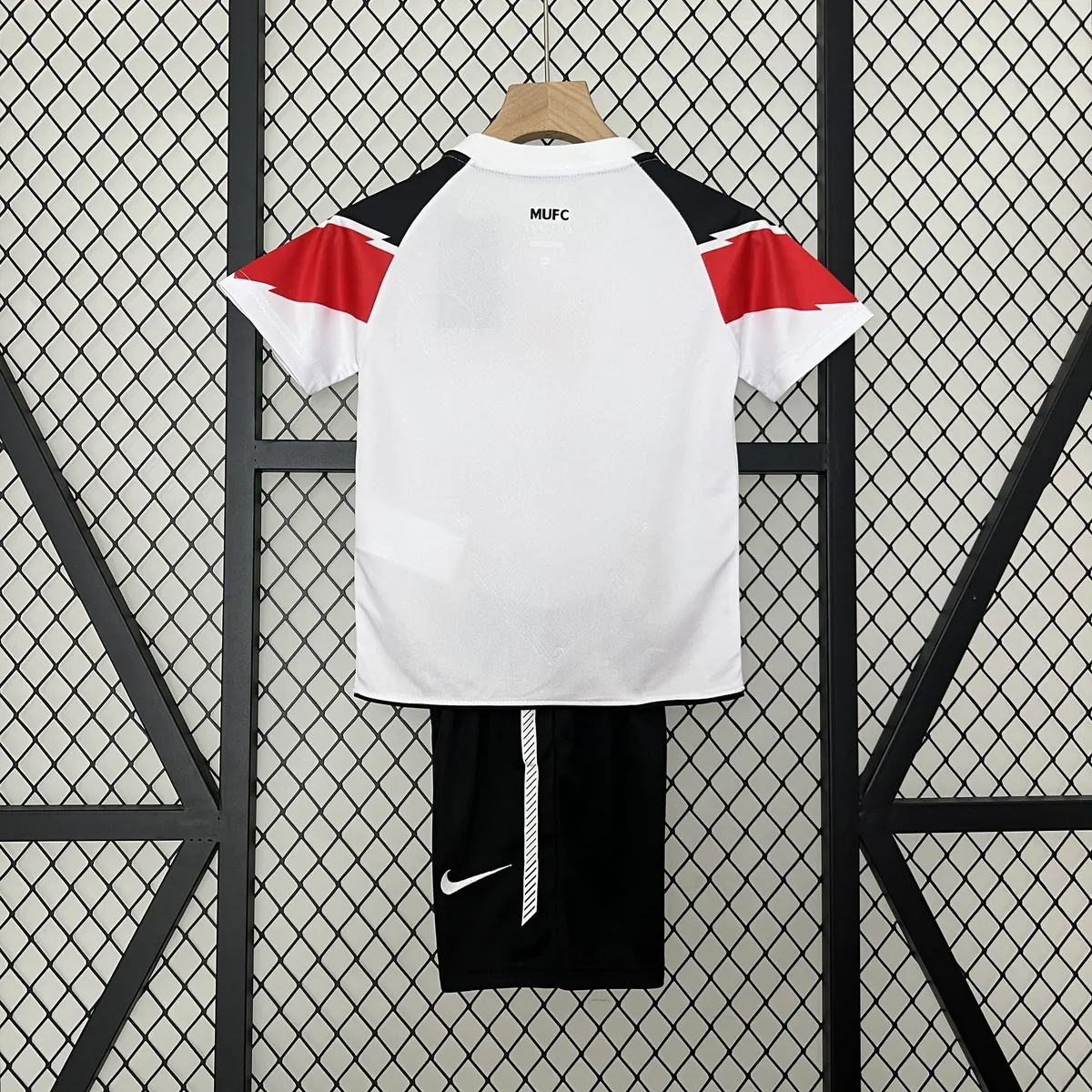 10-11 Manchester United Away Champions League Retro Kid Kits Youth Apparels AAAAJersey Yupoo 3