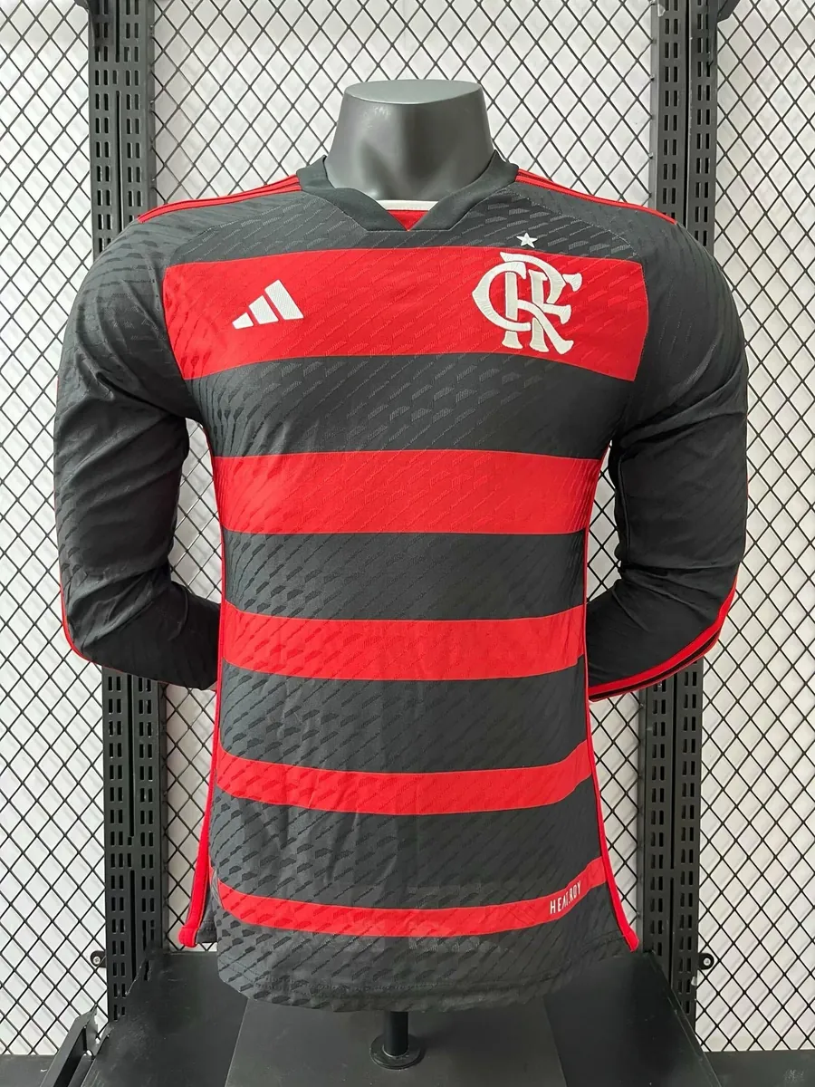 24-25 Flamengo Home Kit Long Sleeve Player Version Shirt Best Jerseys Yupoo 7