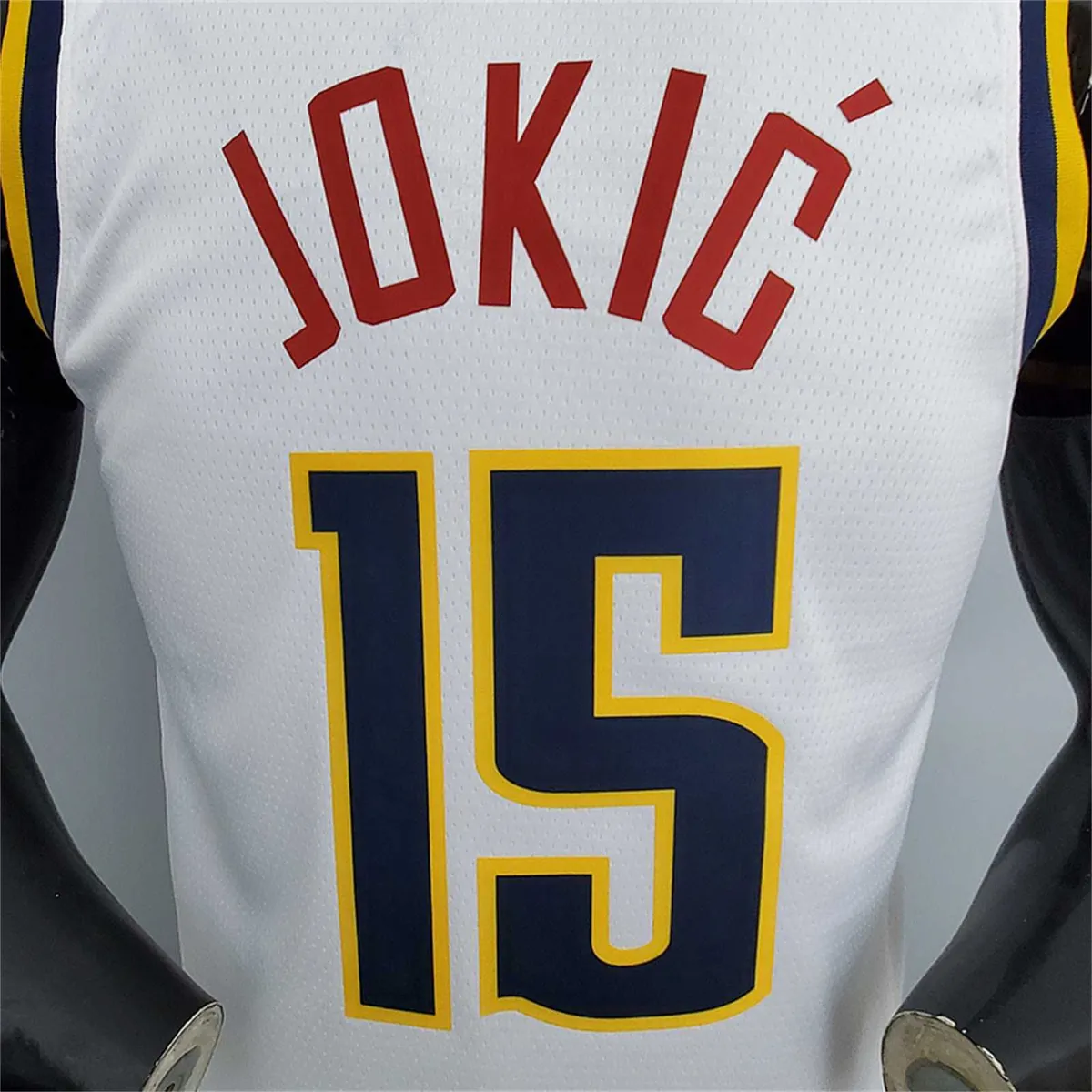Nuggets Jokic #15 Limited White 1