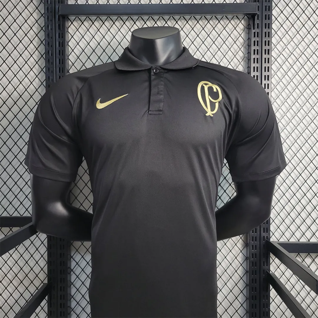 23-24 POLO Corinthians Black Training Suit 7