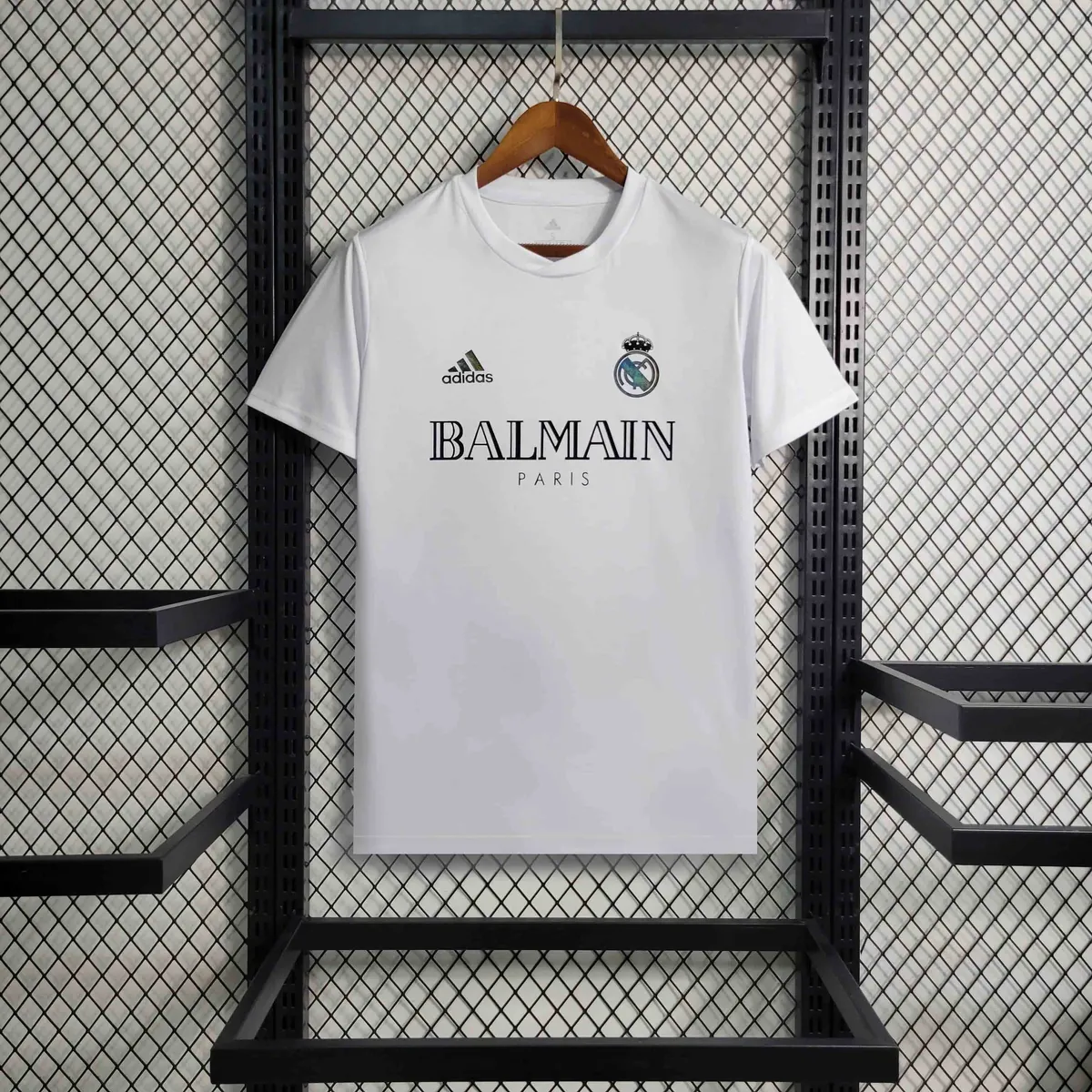 23-24 Real Madrid Special Editon Kit White Black Logo Shirt Cheap Soccer Jerseys 2