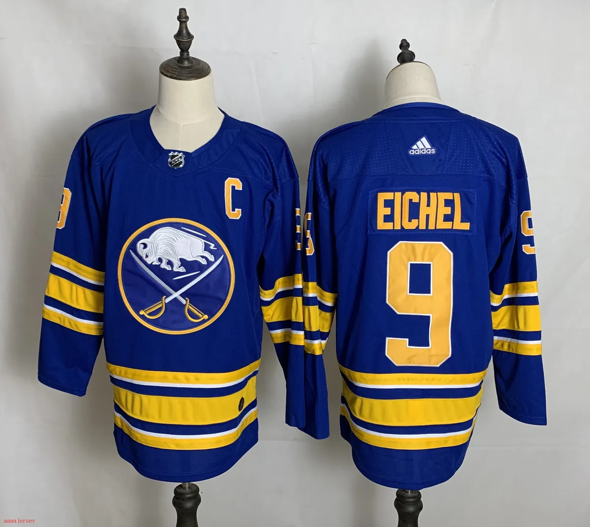 Buffalo Sabres ice hockey jersey M-3XL 水牛城军刀队冰球服-1 3