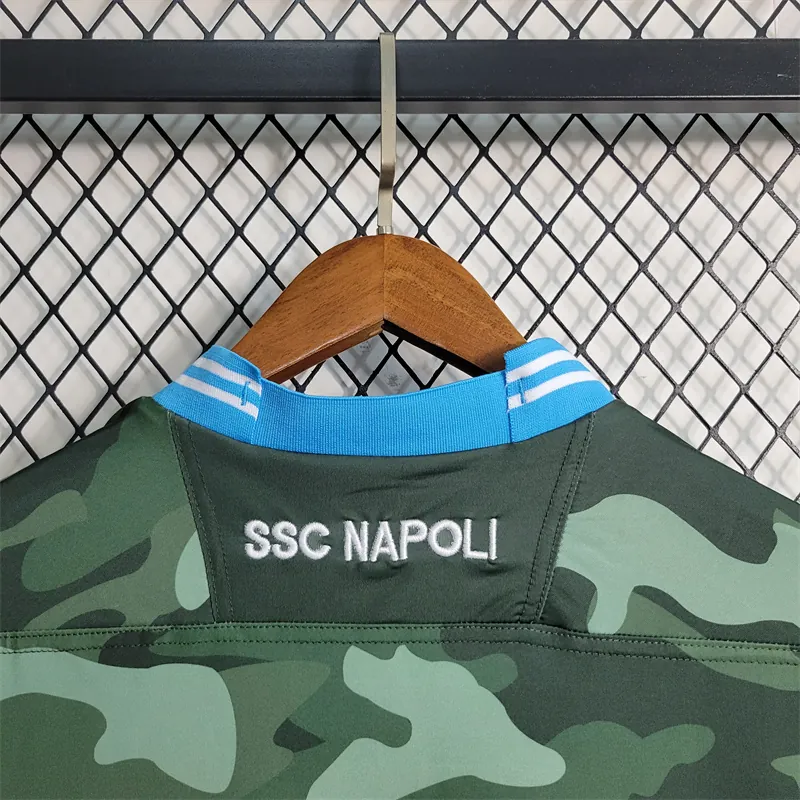 13-14 Retro Napoli Home Size S-XXL Soccer Jersey 6