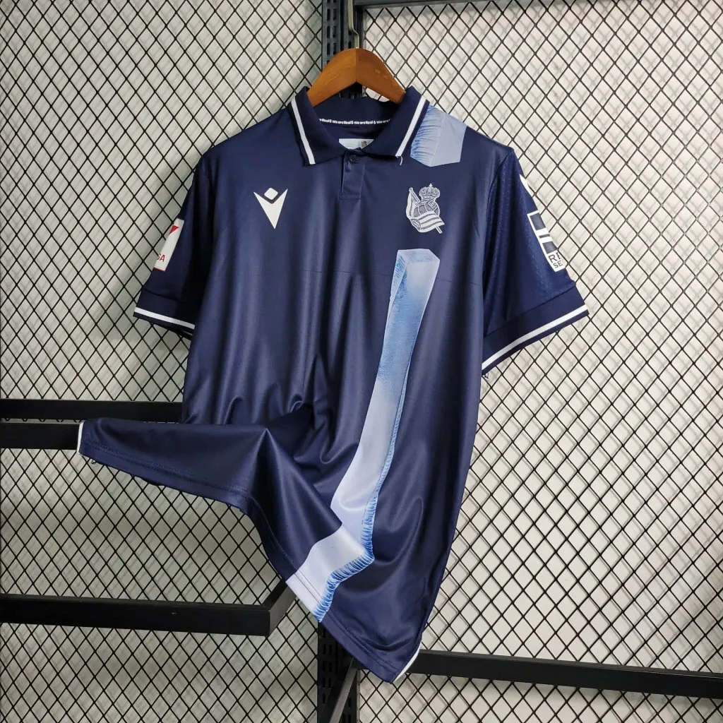 23-24 Real Sociedad Away S-XXL Cheap Football Kit 8