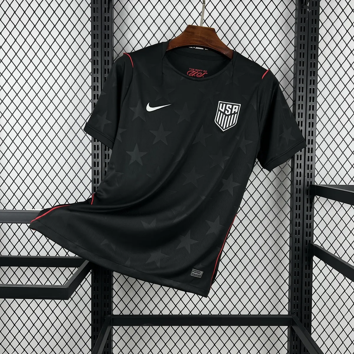 2026 World Cup USA Away Black Soccer Shirt Fan Version 6
