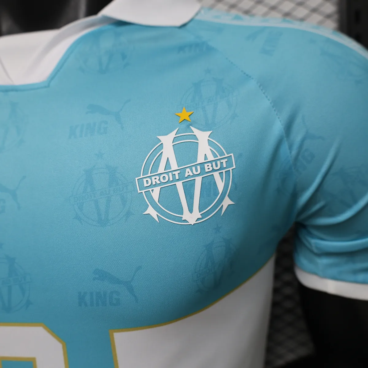 26-27 Marseille Mens Retro Special Edition Soccer Shirt été Kit AAAAJersey Supply Yupoo6 4