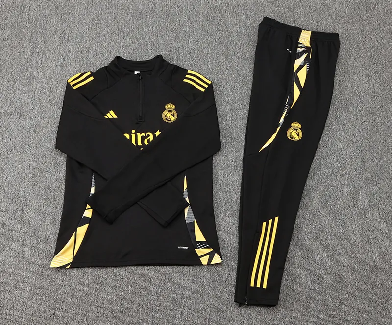 24-25 Real Madrid Long Sleeve Training Suit Football Shirts 1