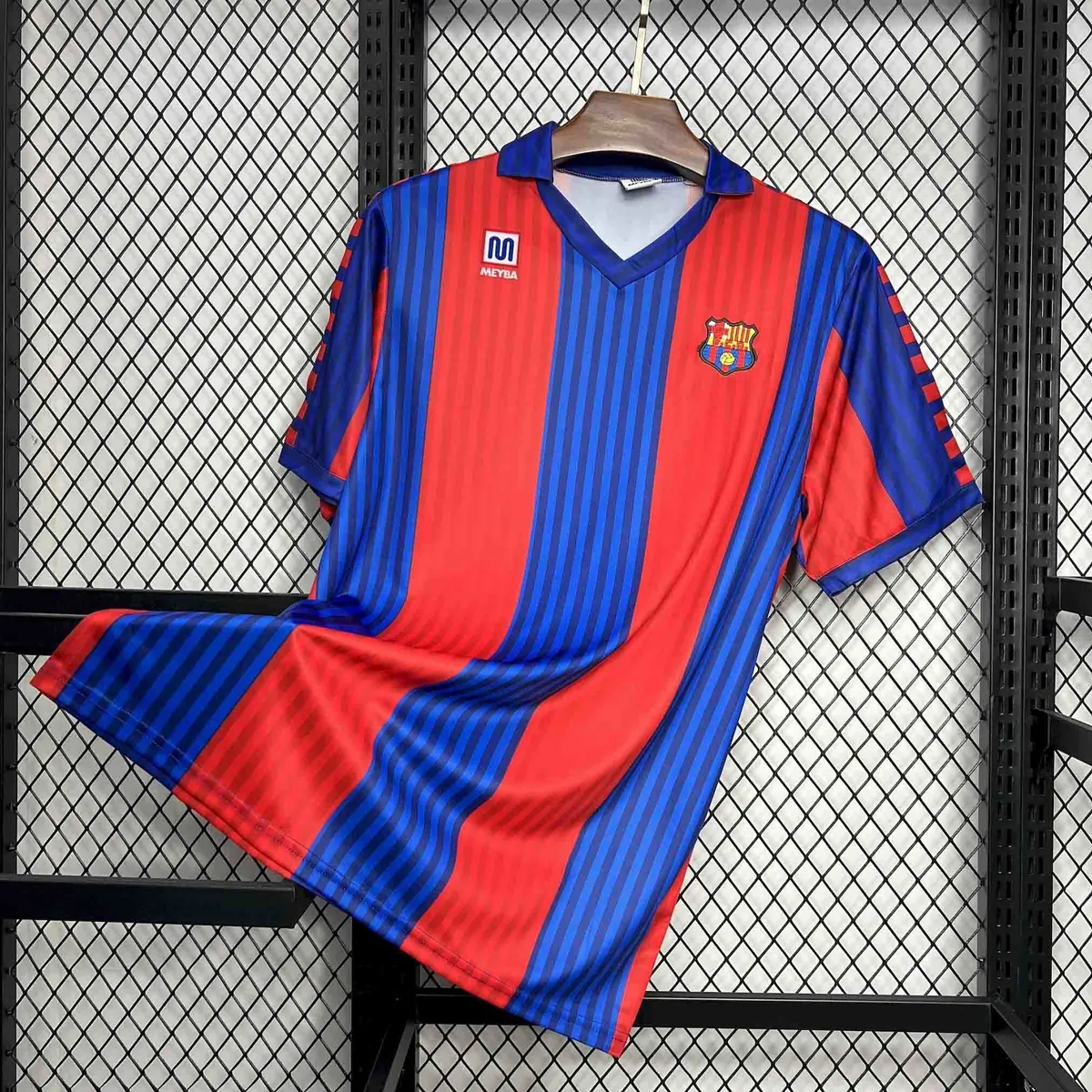 91-92 Barcelona Home Retro Kit Vintage Shirt AAAAJersey Supplier Yupoo 6
